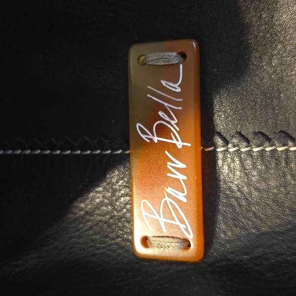 Barr Bella Black Leather Hobo Bag - Picture 2 of 10